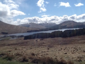 Loch Tulla on our way to the top