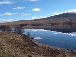 Reflections in Loch  Taver