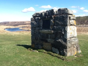 Monument to Donald Macleod, who experienced and wrote about the Highland Clearances.
