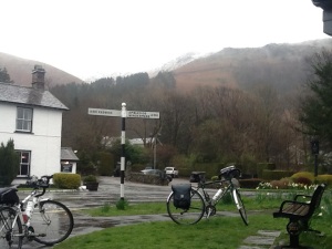 From the bus shelter in Grasmere