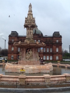 Doulton Fountain, largest terracotta fountain in the world